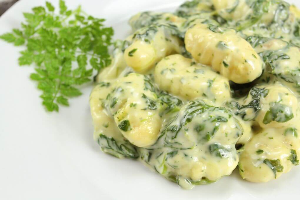 Gnocchi mit Spinat Rezept